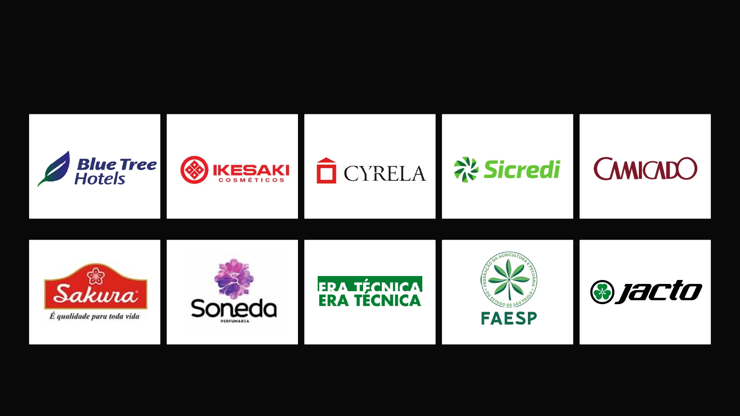 Patrocinadores e Parceiros PIRA